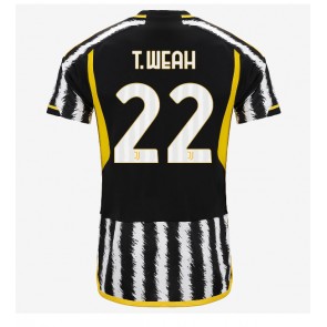 Juventus Timothy Weah #22 Replika Hjemmebanetrøje 2023-24 Kortærmet
